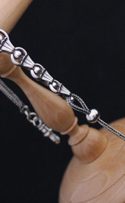 アンティーク懐中時計チェーン-C0418-10