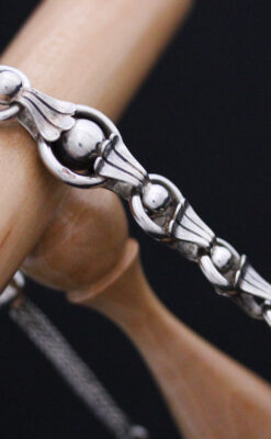 アンティーク懐中時計チェーン-C0418-11