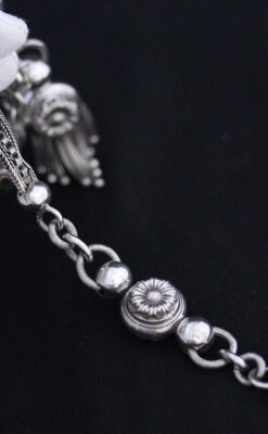 アンティーク懐中時計チェーン-C0419-16