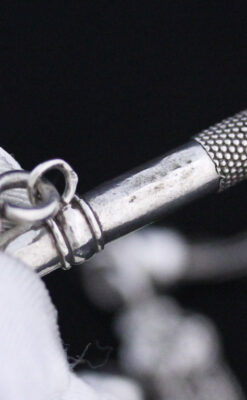 アンティーク懐中時計チェーン-C0419-23