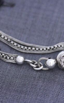 アンティーク懐中時計チェーン-C0419-3