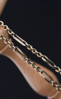 アンティーク懐中時計チェーン-C0420-13