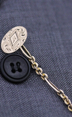 アンティーク懐中時計チェーン-C0420-3