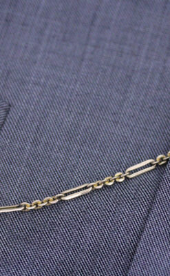 アンティーク懐中時計チェーン-C0420-4