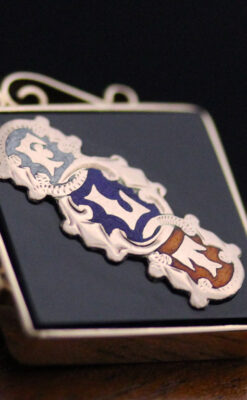 アンティーク懐中時計チェーン-C0423-17