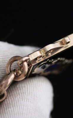 アンティーク懐中時計チェーン-C0423-18