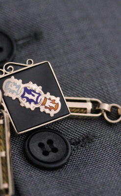 アンティーク懐中時計チェーン-C0423-2