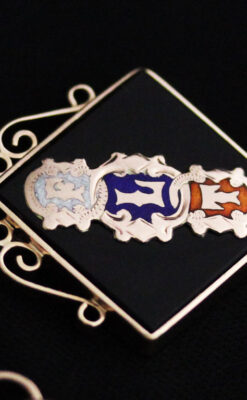 アンティーク懐中時計チェーン-C0423-5