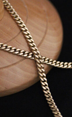 アンティーク懐中時計チェーン-C0425-10