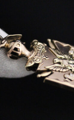 アンティーク懐中時計チェーン-C0425-13