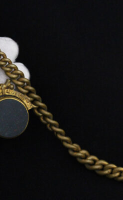 アンティーク懐中時計チェーン-C0427-11