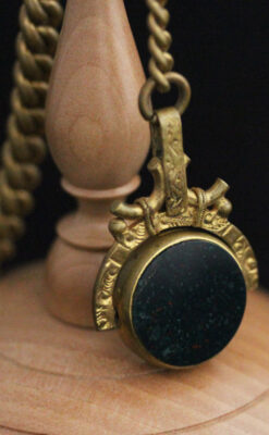 アンティーク懐中時計チェーン-C0427-14