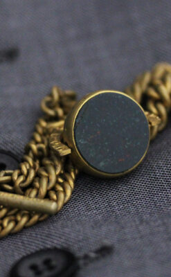 アンティーク懐中時計チェーン-C0427-2