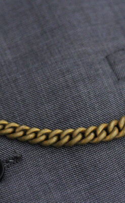 アンティーク懐中時計チェーン-C0427-4