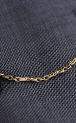 アンティーク懐中時計チェーン-C0428-3