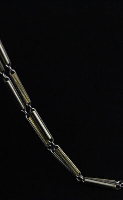 アンティーク懐中時計チェーン-C0429-9