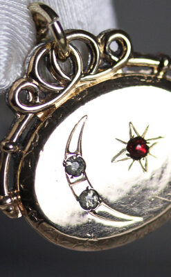 アンティーク懐中時計チェーン-C0430-6