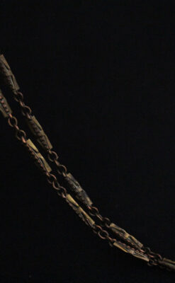 アンティーク懐中時計チェーン-C0431-8