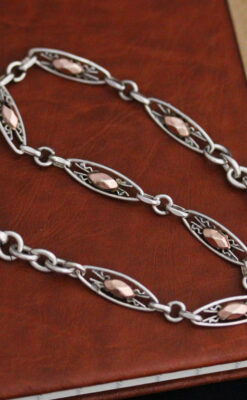 アンティーク懐中時計チェーン-C0432-12