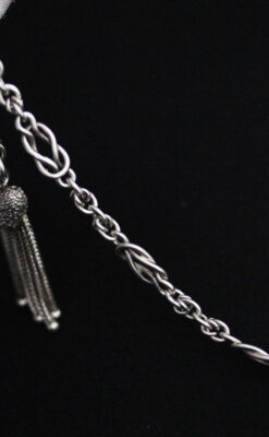 アンティーク懐中時計チェーン-C0434-8