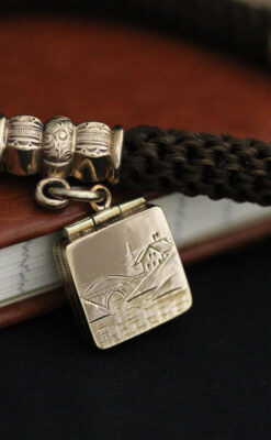 アンティーク懐中時計チェーン-C0437-2