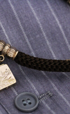 アンティーク懐中時計チェーン-C0437-3