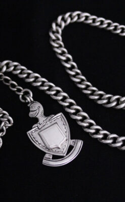 アンティーク懐中時計チェーン-C0438-12