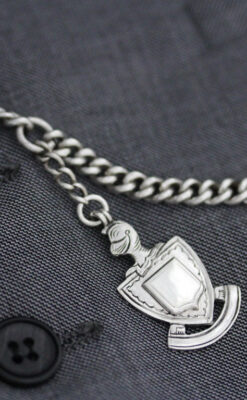 アンティーク懐中時計チェーン-C0438-2