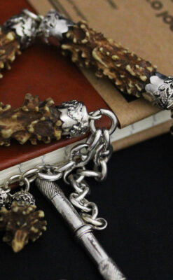アンティーク懐中時計チェーン-C0439-11