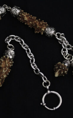 アンティーク懐中時計チェーン-C0439-15