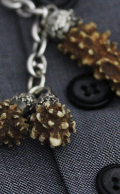 アンティーク懐中時計チェーン-C0439-5