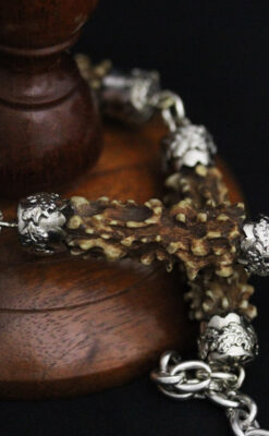 アンティーク懐中時計チェーン-C0439-6