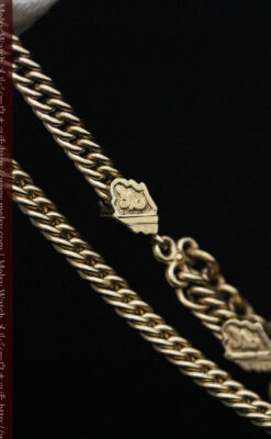 アンティーク懐中時計チェーン-C0440-10