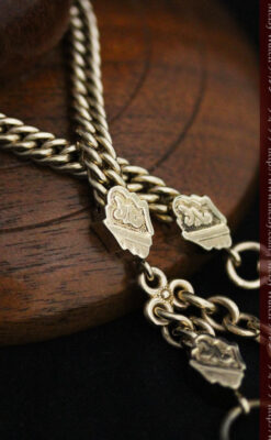 アンティーク懐中時計チェーン-C0440-11