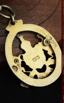 アンティーク懐中時計チェーン-C0440-12