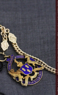 アンティーク懐中時計チェーン-C0440-2