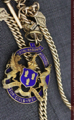 アンティーク懐中時計チェーン-C0440-3