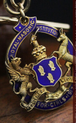 アンティーク懐中時計チェーン-C0440-5