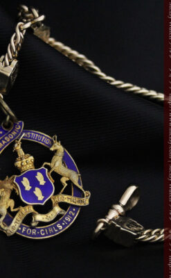 アンティーク懐中時計チェーン-C0440-8