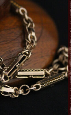 アンティーク懐中時計チェーン-C0441-12