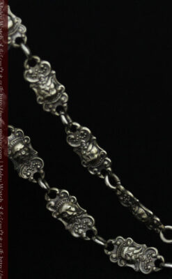 アンティーク懐中時計チェーン-C0443-11