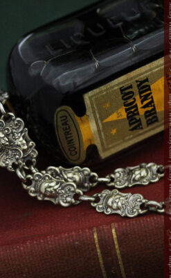 アンティーク懐中時計チェーン-C0443-2