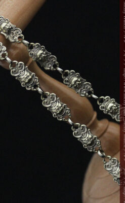 アンティーク懐中時計チェーン-C0443-4