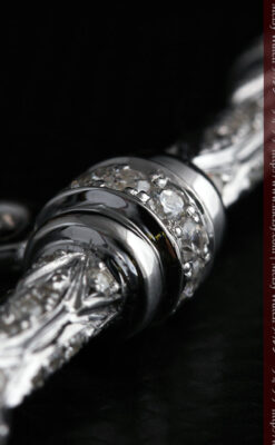 懐中時計チェーン用T字バー・金無垢ダイヤモンド-C0451-9