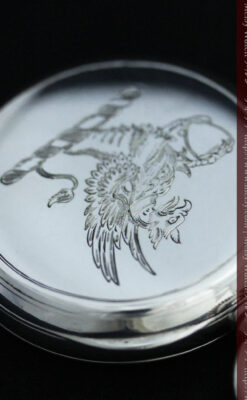 ベンソン＆ロンジンのアンティーク懐中時計-P2064-11