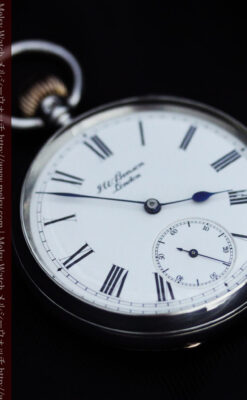 ベンソン＆ロンジンのアンティーク懐中時計-P2064-14
