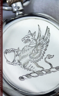 ベンソン＆ロンジンのアンティーク懐中時計-P2064-17