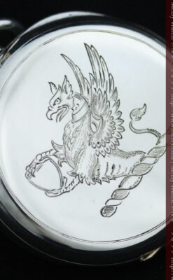 ベンソン＆ロンジンのアンティーク懐中時計-P2064-5