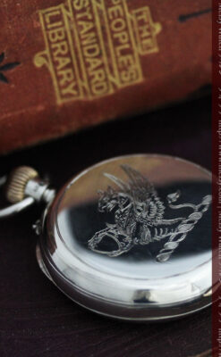 ベンソン＆ロンジンのアンティーク懐中時計-P2064-9