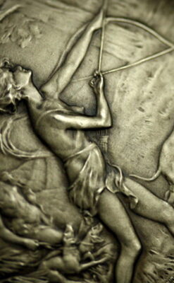 ヘブドマスのアンティーク8日巻き懐中時計-P2077-2